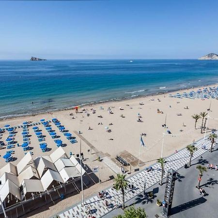 Levante Beach Front Of The Sea Estacha Benidorm Buitenkant foto